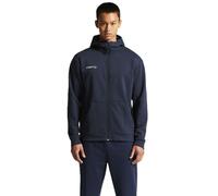 Craft Kapuzenpullover Community 2.0 Logo Full Zip Hoodie (Baumwolle/Polyester) navyblau Herren, Größe L