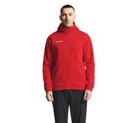 Craft Kapuzenpullover Community 2.0 Logo Full Zip Hoodie (Baumwolle/Polyester) rot Herren, Größe M