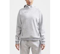 Craft Kapuzenpullover Hoodie Core Soul Sweatshirt (komfortable Passform) hellgrau Damen, Größe S