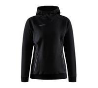 Craft Kapuzenpullover Hoodie Core Soul Sweatshirt (komfortable Passform) schwarz Damen, Größe XS