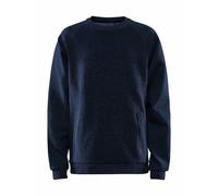 Craft Kinder Pullover CORE SOUL CREW SWEATSHIRT JR 1910898-395000 146-152 Dark Navy