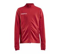 Craft Kinder Trainingsjacke EVOLVE FULL ZIP JR 1910156-430000 158-164 Bright Red