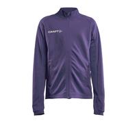 Craft Kinder Trainingsjacke EVOLVE FULL ZIP JR 1910156-759000 158-164 True Purple