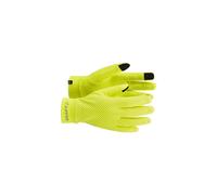 Craft Lumen Fleece 2 Laufhandschuhe-Gelb, Größe L