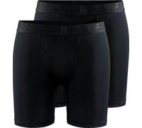Craft Men's Core Dry Boxer 6-Inch 2-Pack Black L