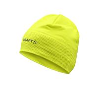 Craft Mütze Lumen Fleece Hat 2 (rec. Polyester, weiches Material) gelb - 1 Stück, Größe L/XL