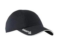 Craft Propsosed Value Schildkappe, Running Cap, Leicht und Atmungsaktiv, Quick-Dry Sportkappe, Verstellbarer Verschluss, Integriertes Schweißband, Cap aus Mesh-Stoff, One-Size, Unisex
