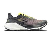 Craft Trail-Laufschuhe Pure Trail (Rock Plate, ultraleicht) grau/gelb Herren, Größe Euro (US) 43 (9,5)