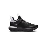 CRAFT Speed Hike Mid W - Damen-Wanderschuh für Trail & Outdoor - Black/White / UK 7,5