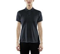 Craft Sport-Polo CORE Blend (hoher Tragekomfort) asphaltgrau Damen, Größe L