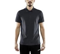 Craft Sport-Polo CORE Blend (hoher Tragekomfort) asphaltgrau Herren, Größe M