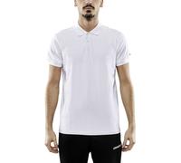 Craft Sport-Polo CORE Blend (hoher Tragekomfort) weiss Herren, Größe M