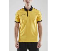 Craft Sport-Polo Pro Control (100% Polyester) gelb/schwarz Herren, Größe XXXL