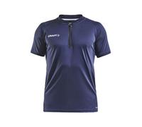 Craft Sport-Polo Pro Control Impact (leicht, atmungsaktiv) navyblau/weiss Herren, Größe XS