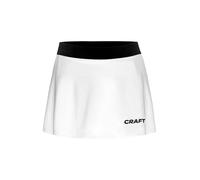 Craft Sport-Rock Squad Skirt - leicht, funktionell und Stretchmaterial, mit Innenslip - weiss Mädchen, Größe 134/140