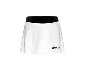 Craft Sport-Rock Squad Skirt - leicht, funktionell und Stretchmaterial, mit Innenslip - weiss Mädchen, Größe 146/152