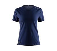 Craft Sport-Shirt Community Mix (Baumwolle) navyblau Damen, Größe L