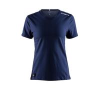 Craft Sport-Shirt Community Mix (Baumwolle) navyblau Damen, Größe S