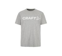 Craft Sport-Tshirt Community 2.0 Tee (Logo, Baumwolle-Mischung) grau Herren, Größe XXL