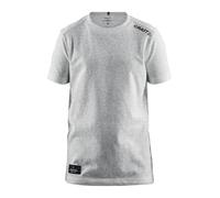 Craft Sport-Tshirt Community Mix (Baumwolle) grau Kinder, Größe 134/140