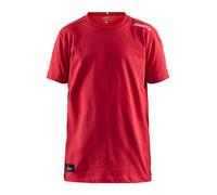 Craft Sport-Tshirt Community Mix (Baumwolle) rot Kinder, Größe 122/128