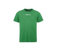 Craft Sport-Tshirt Squad Go Function Tee (leicht, schnell trocknend) grün Kinder, Größe 122/128