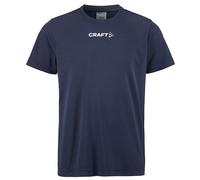 Craft Sport-Tshirt Squad Go Function Tee (leicht, schnell trocknend) navyblau Kinder, Größe 146/152