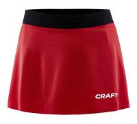 Craft Sport-Rock Squad Skirt - leicht, funktionell und Stretchmaterial, mit Innenslip - rot Mädchen, Größe 158/164