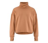 Craft Subz Funnelneck Jersey Sweatshirt Damen-Beige, Größe S