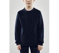 Craft Sweatshirt Core Soul Crew (komfortable Passform, Front-Reißverschluss) darknavy Kinder, Größe 134/140