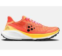 Craft Trail-Laufschuhe Pure Trail (Rock Plate, ultraleicht) orange/gelb/weiss Herren, Größe Euro (US) 44 (10,5)