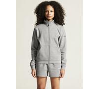 Craft Trainingsjacke Community 2.0 Full Zip (Baumwolle/Polyester) hellgrau Damen, Größe L