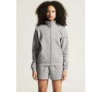 Craft Trainingsjacke Community 2.0 Full Zip (Baumwolle/Polyester) hellgrau Damen, Größe XL