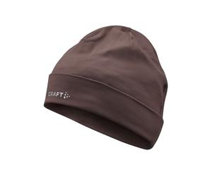 Craft Wintermütze Core Essence (leicht, 100% Polyester) braun - 1 Stück, Größe S/M