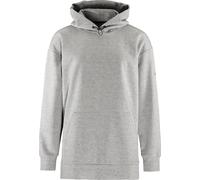 Craft Women's Advance Join Long Hoodie Grey Melange M