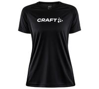 Craft - Women's Core Essence Logo Tee - Funktionsshirt, Gr. XL, schwarz (Black)