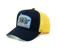 Crafton Shark Food Mesh Trucker Cap - Baseball Cap - Unisex - atmungsaktiv - individuell verstellbar - für Damen und Herren Farbe: Shark Food - Navy/Yellow