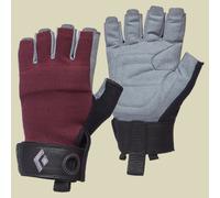 Crag Half-Finger Gloves Women rot S
