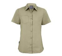 CES004 Craghoppers Expert Kiwi Damen Bluse kurzarm Pebble 18
