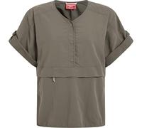 Craghoppers - Women's Nosilife Medina S/S Overhead Shirt - Bluse, Gr. M 40, grau (WildOlive)