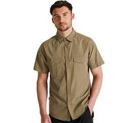 Craghoppers Herren Kurzarmhemd Expert Kiwi – Button-Down-Kragen – Pebble XL