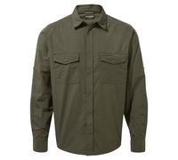 Craghoppers Herren Kiwi Langarm-Shirt (Woodland Green) S