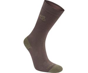 Craghoppers Kinder Nosilife Travel Socken (Größe 23 , braun)