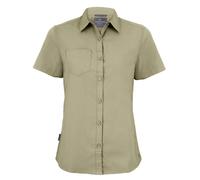 Craghoppers - "Kiwi" Hemd für Damen, kurzärmlig (Steingrau) EU 48 / UK 20