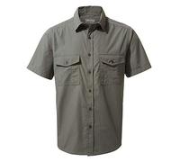 Craghoppers - Kiwi Kurzarm Hemd - Hemd, Gr. L, grau (DarkGrey)