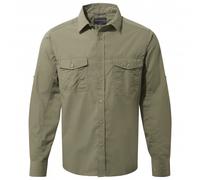 Craghoppers - Kiwi L/S Shirt - Hemd, Gr. 3XL, oliv (Pebble)