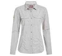 CRAGHOPPERS NosiLife Adventure Langarm Bluse III Damen | SOFT MUSHROOM | 46