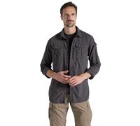 Craghoppers NosiLife Adventure III Long Sleeved Shirt, XL, Black Pepper 7J8