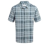 Craghoppers Men's Cartwright Short Sleeved Shirt Blue Stone Check S