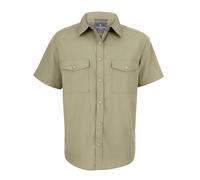 Craghoppers Mens Expert Kiwi Kurzarm-Shirt (Pebble Brown) M